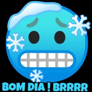 BOM DIA ! BRRRR - getsticker.com