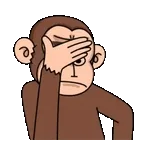                              Monkey🙊🍌TOP STICKERS