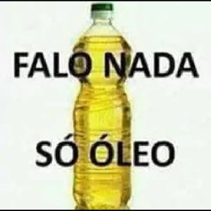 FALO NADA SÓ ÓLEO - getsticker.com