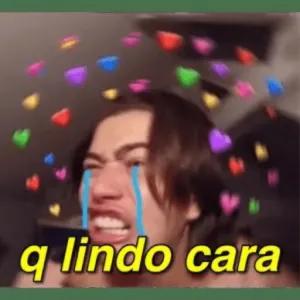 q lindo cara - getsticker.com
