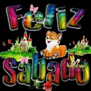 Feliz Sábado Soñemos Al Estilo Romeo y Julieta No Somos Romeo Ni Julieta - getsticker.com