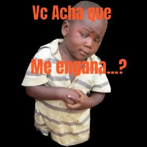Vc Acha que Me enana...?  - getsticker.com