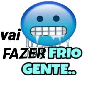 vai FAZER FRIO GENTE.. - getsticker.com