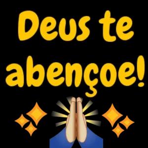 Deus te abençoe! - getsticker.com