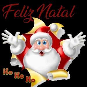 Feliz Natal Ho Ho Ho  - getsticker.com