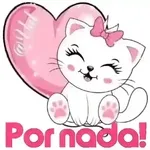 Por nada!