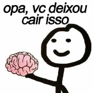 opa, vc deixou cair isso - getsticker.com