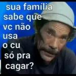 é pra apanhar e ficar calado