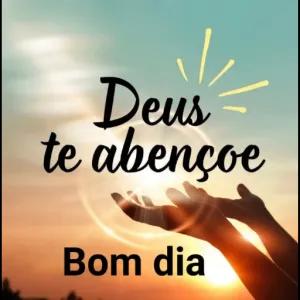 Deus te abençoe Bom dia - getsticker.com