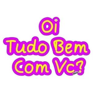 Oi Tudo Bem Com Vc? - getsticker.com