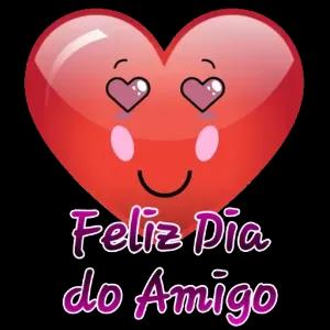 Feliz Dia do Amigo - getsticker.com