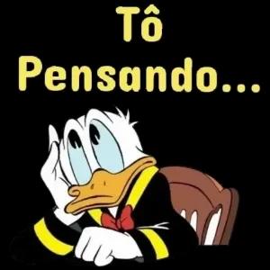 Tô Pensando... J - getsticker.com