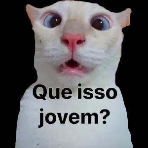 Que isso jovem?  - getsticker.com