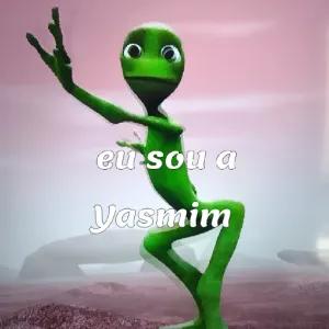 eu sou a Yasmim - getsticker.com