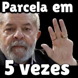 Parcela em 5 vezes - getsticker.com