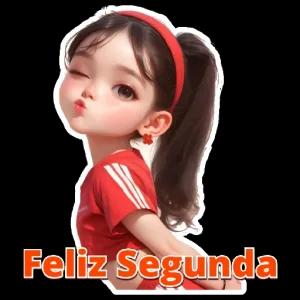 Feliz Segunda - getsticker.com
