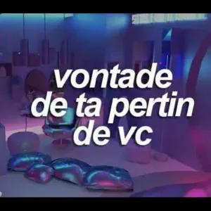 vontade de ta pertin de vc  - getsticker.com