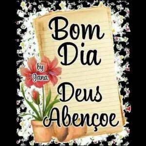 Bom Dia Deus Abençoe by Jana - getsticker.com