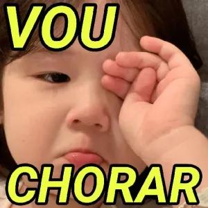 VOU CHORAR - getsticker.com