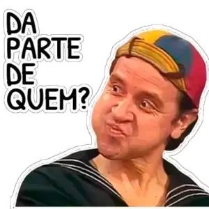 DA PARTE DE QUEM? - getsticker.com