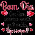 Bom Dia Que Deus derrame bênçãos em tua vida. Hoje e sempre!!