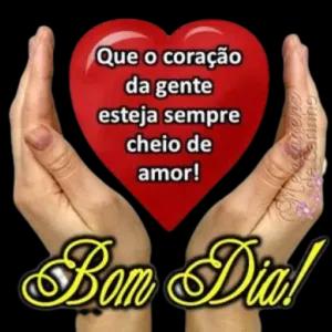 Que o coração da gente esteja sempre cheio de amor! Bon Dial GiaiTo Brining - getsticker.com