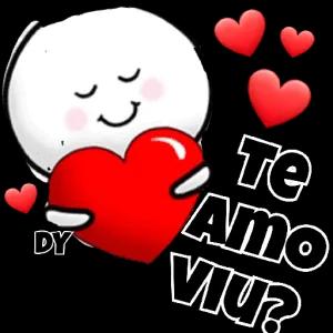 Te amo viu? - getsticker.com