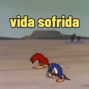 vida sofrida - getsticker.com
