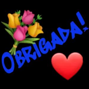 Obrigada! - getsticker.com