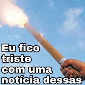 Eu fico triste com uma notícia dessas - getsticker.com