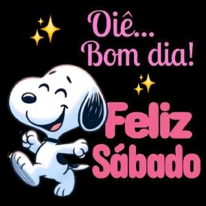 Oié... Bom dia! Feliz Sábado - getsticker.com