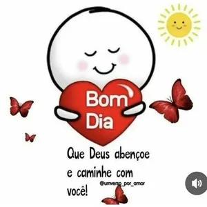 Bom Dia Que Deus abençoe e caminhe com voce! - getsticker.com
