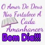 Que Deus abençoe a sua vida e tudo que você fizer neste dia! Bom dia a todos!