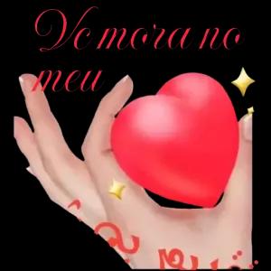 Vc mora no meu - getsticker.com