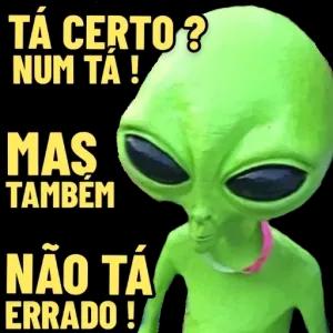 TÁ CERTO? NUM TÁ! MAS TAMBÉM NÃO TÁ ERRADO! - getsticker.com