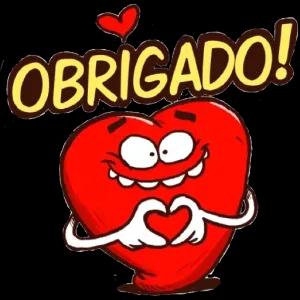 OBRIGADO! - getsticker.com