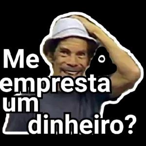 Me empresta um dinheiro? - getsticker.com