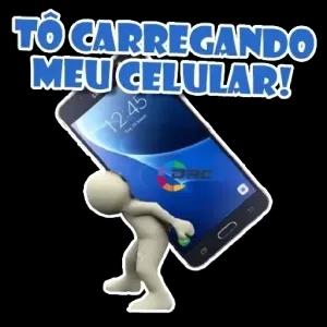 TO CARREGANDO MEU CELULAR! 12:45 Tue 29 ch - getsticker.com