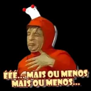 ÊÊÊ...MAIS OU MENOS MAIS OU MENOS.... - getsticker.com