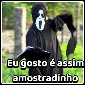 Eu gosto é assim amostradinho - getsticker.com