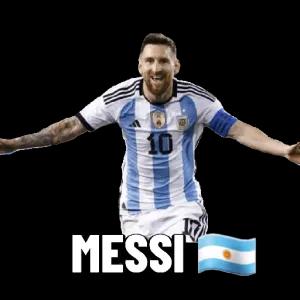 10 MESSI - getsticker.com