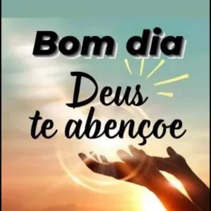 Bom dia Deus te abençoe - getsticker.com