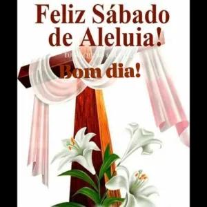 Feliz Sábado de Aleluia! Bom dia! - getsticker.com