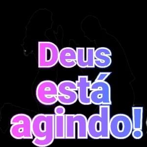 Deus está agindo! - getsticker.com