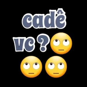 cadê vc? - getsticker.com