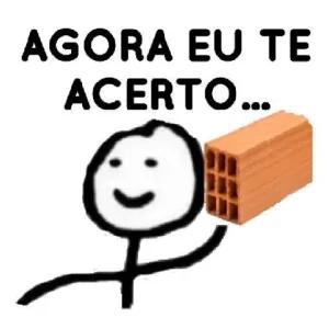 Agora eu te acerto... - getsticker.com