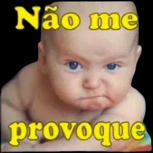 Não me provoque - getsticker.com