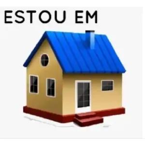 Estou em casa - getsticker.com