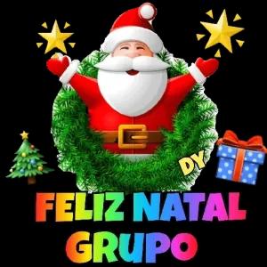 E DY FELIZ NATAL GRUPO - getsticker.com