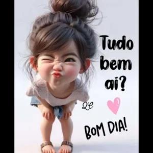 Tudo bem ai? BOM DIA! - getsticker.com
